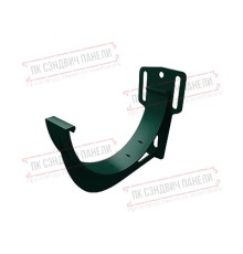 Кронштейн желоба slider ПВХ зелёный RAL 6005