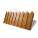 Профнастил фигурный С20 - 0,45 Окрас - Б, Print Elite с пленкой Golden Wood.