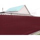 Профнастил фигурный C8 - 0,4 ПЭ в пленке RAL 3005 красное вино.