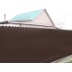 Профнастил фигурный C8 - 0,45 Drap RAL 8017 шоколад.
