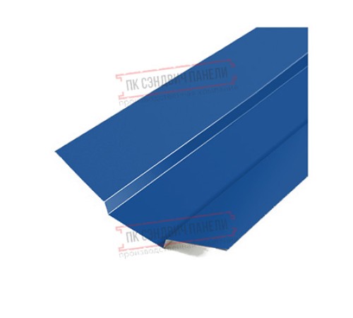 Планка ендовы верхняя 76х76х2000 Norman Ral5005-0.5