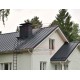 Кликфальц 0,45 Drap ST RAL7024 мокрый асфальт с пленкой на замках