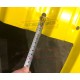 Продольно гнутый профнастил для укрытий конвейеров Н60ПГ-902, 0,6, нержавеющий