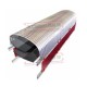 Продольно гнутый профнастил для укрытий конвейеров Н60ПГ-902, 0,6, нержавеющий
