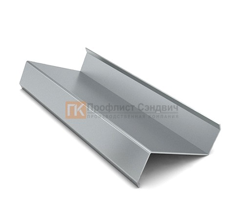 Z-образный профиль 180x60x3000-2,5 мм, оцинкованный