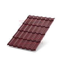 Металлочерепица Ламонтерра XL RAL3005 Viking E-0.5