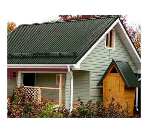 Профнастил МП20-1100 Viking RAL-6007-0.45