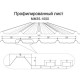 Профнастил ММ35-1000 Полиэстер RAL9003-0.7
