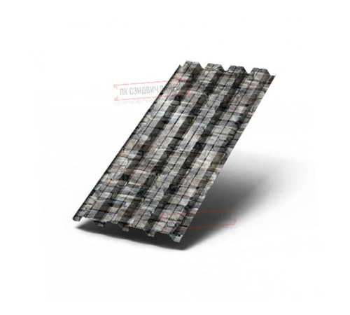 Профнастил Н60-845 ECOSTEEL-БелыйКамень-0.5