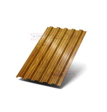 Профнастил НС35-1000 ECOSTEEL_T-ЗолотойДуб-0.5