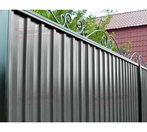 Профилированный лист С-15-1190-0.5 (с гранью) (Rooftop Glance) RAL 7005