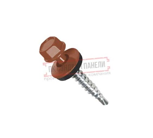Саморезы 4,8х29 RAL 8004