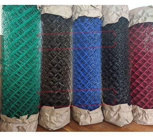 Сетка рабица ППК RAL, 1,5x15 м, ячейка 55x55x2,5.