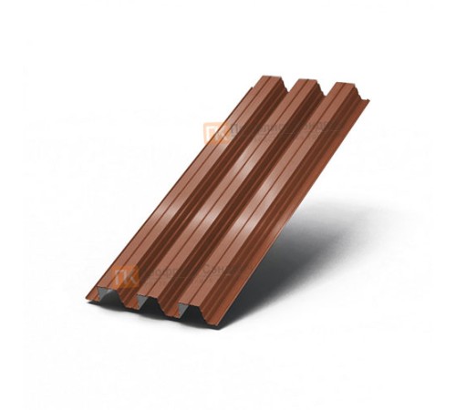 Профнастил Н153-840 RAL8004 Полиэстер-0,8